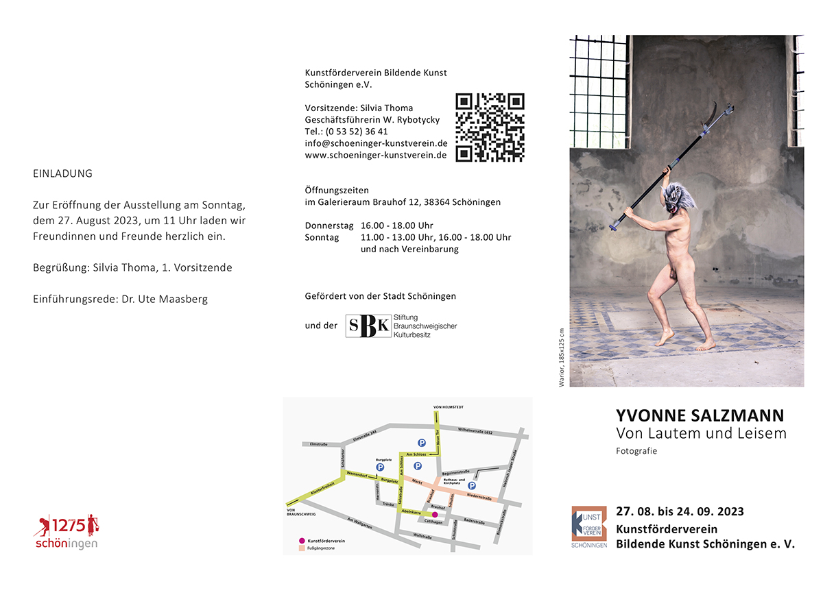 Einladung zur Ausstellung in Schoeningen